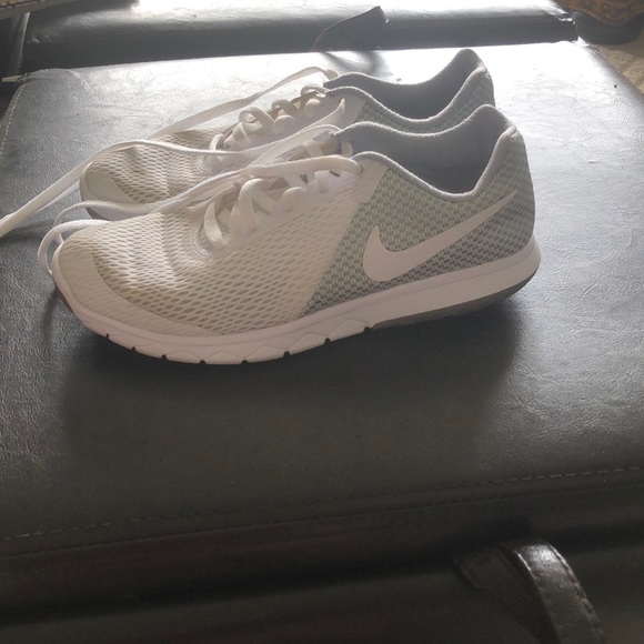 Nike Shoes - White and grey Nike sneakers